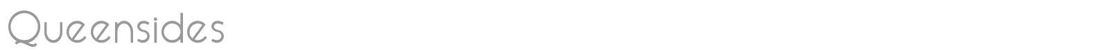 Queensides font preview